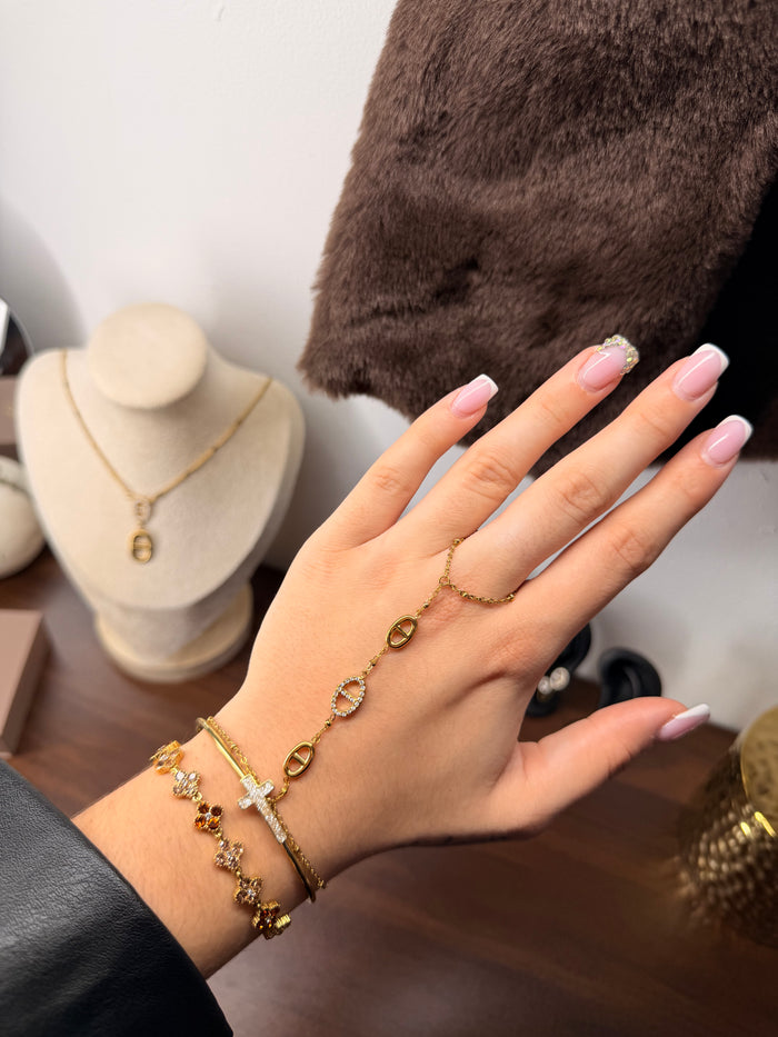 Cataleya Hand Chain