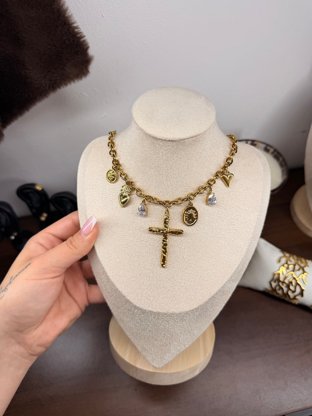 Golden Sign Necklace