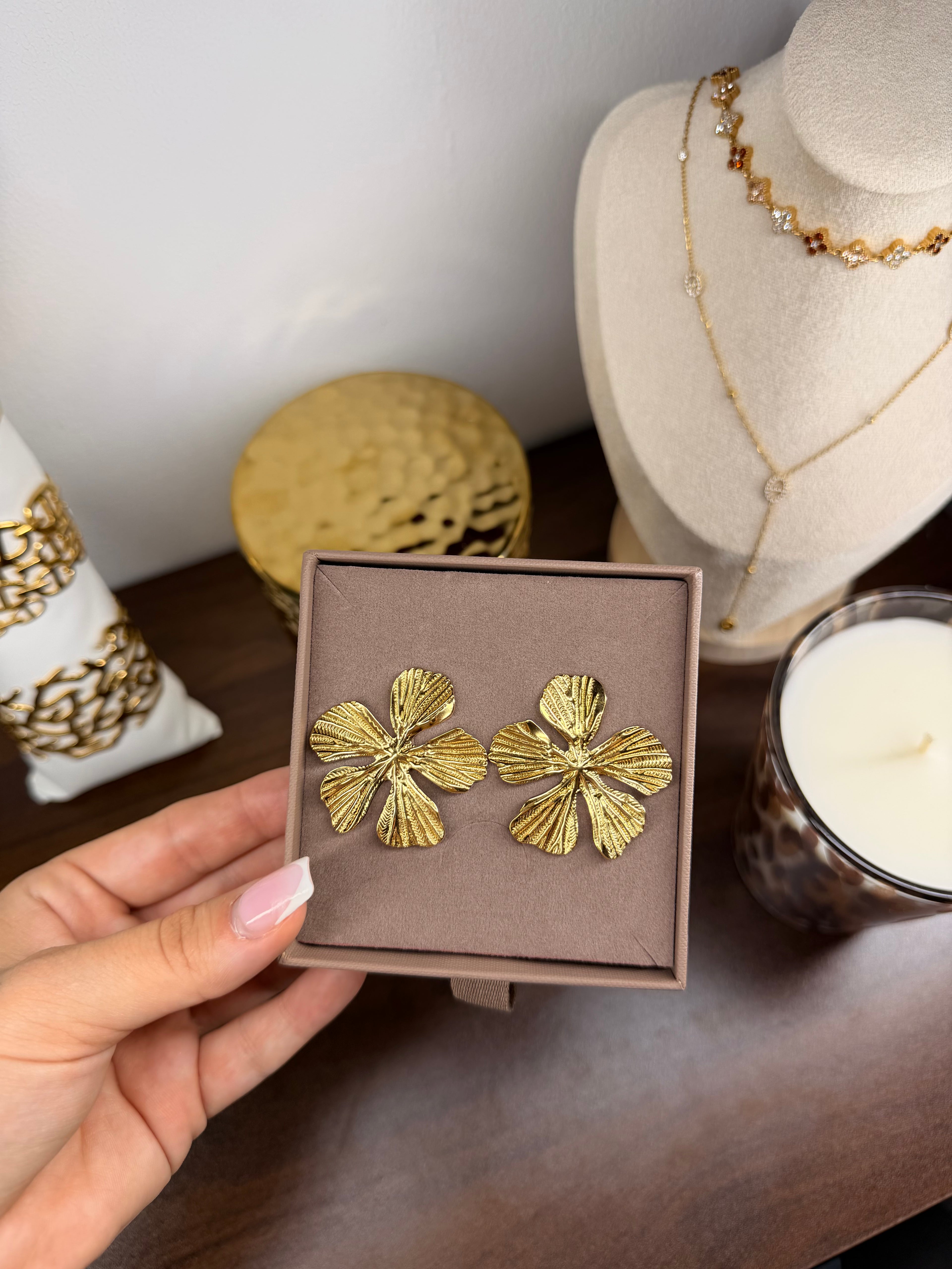 Boucles d'oreilles Rosalia