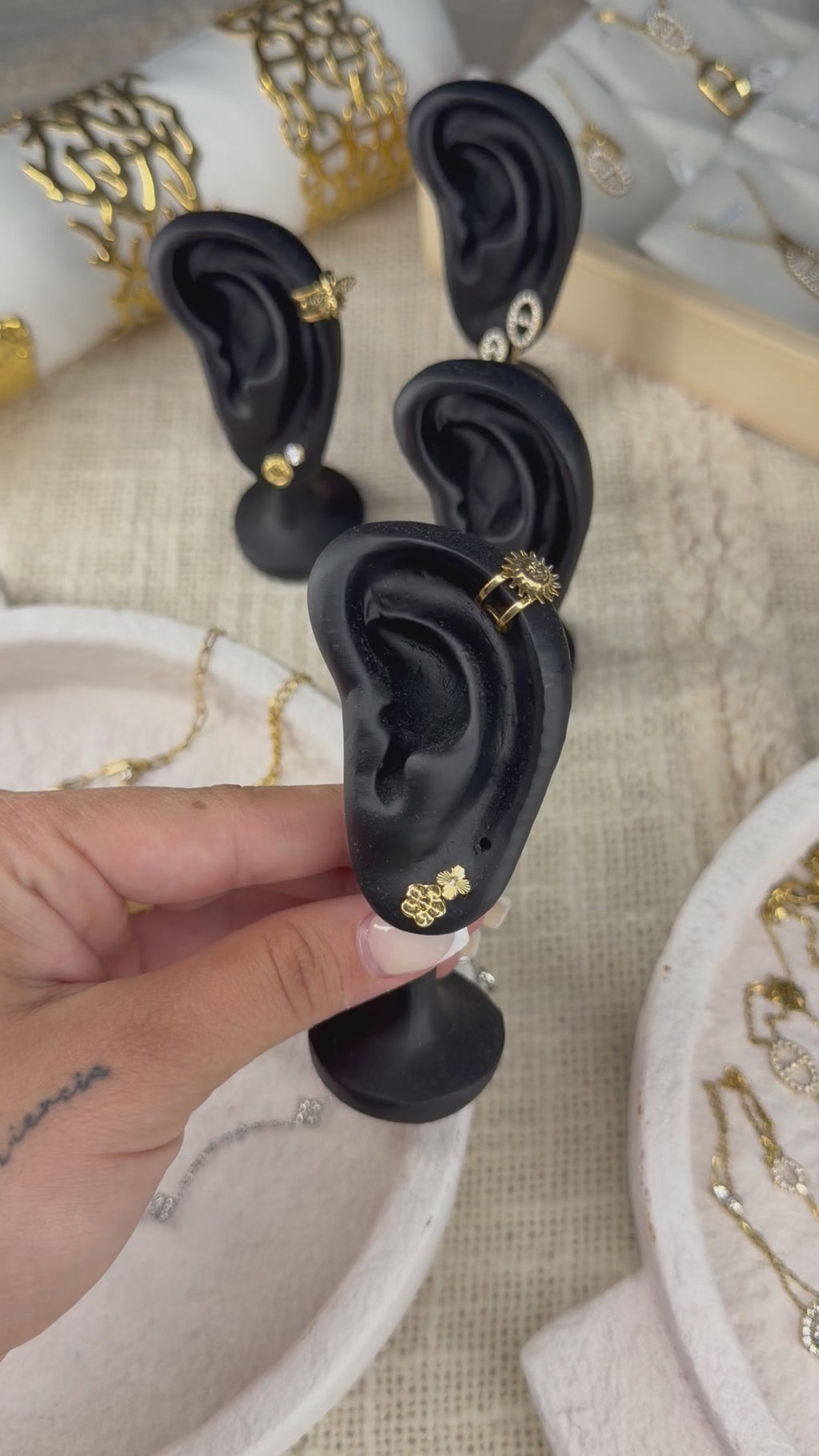 Conjunto de pendientes Iris